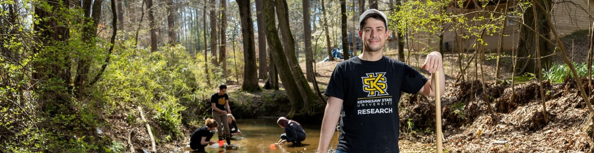 Kennesaw State biology professor sees conservation as key goal of salamander research