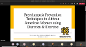 Preeclampsia Prevention Techniques in African American Women using Diuretics & Exercise