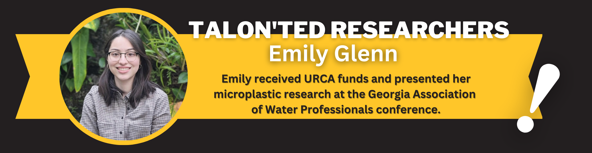 Click here to read more about Emily Glenn's research!