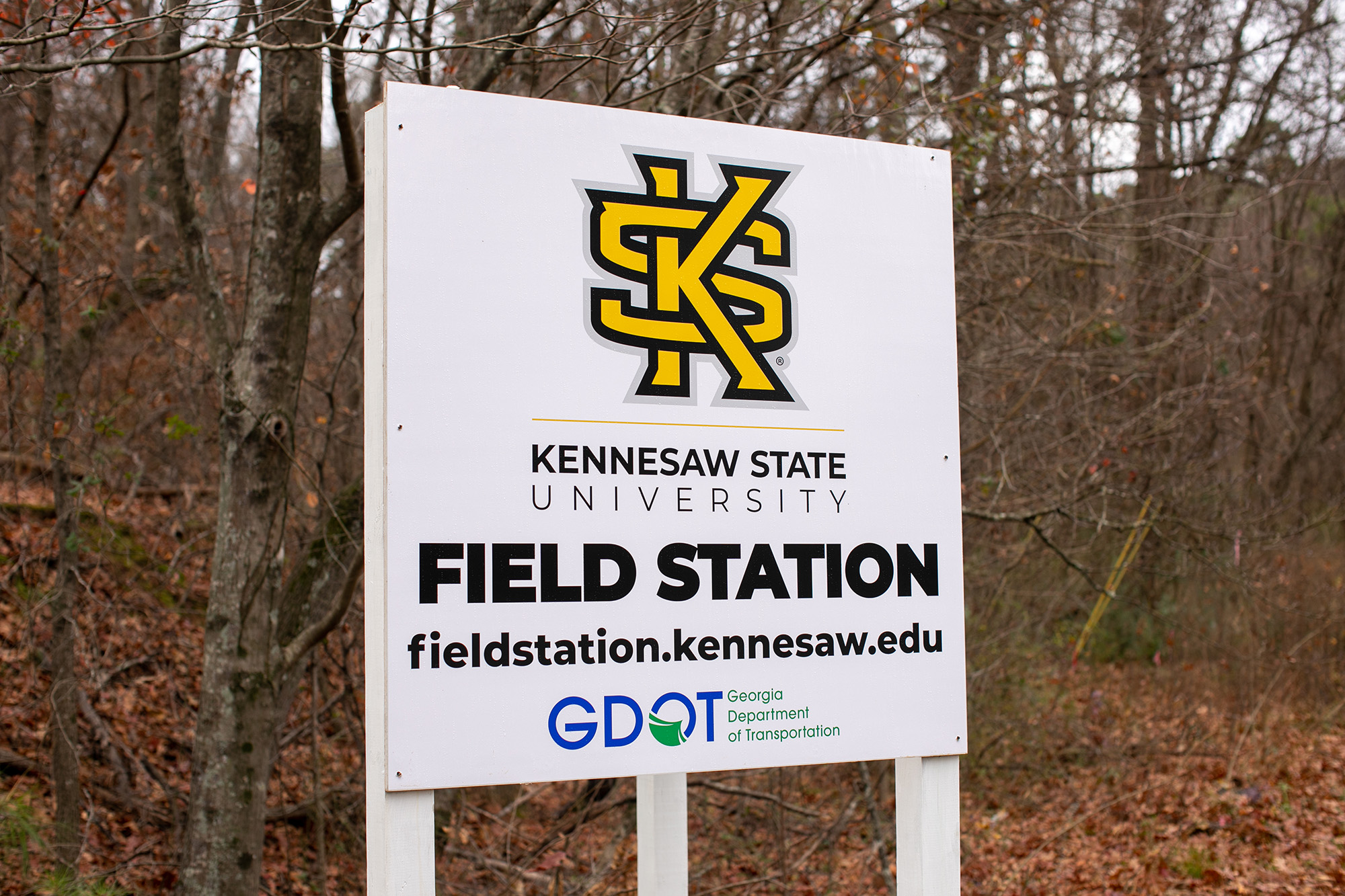 Field Station sign