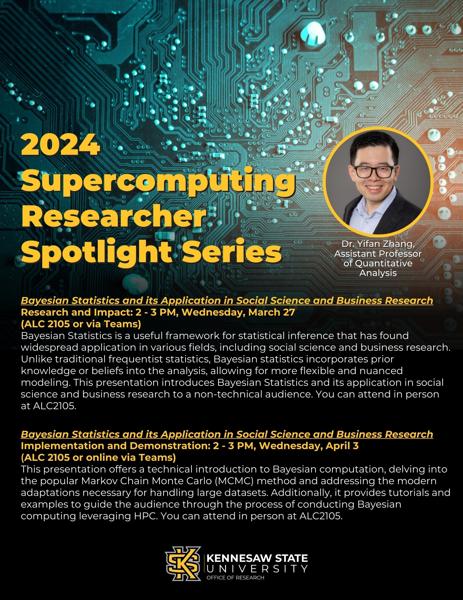 Super Computing Researcher Spotlight Series